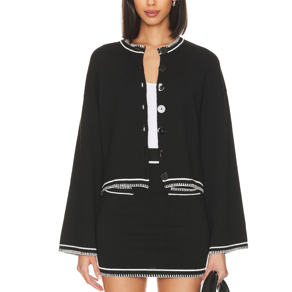 Daphne Cardigan in Black